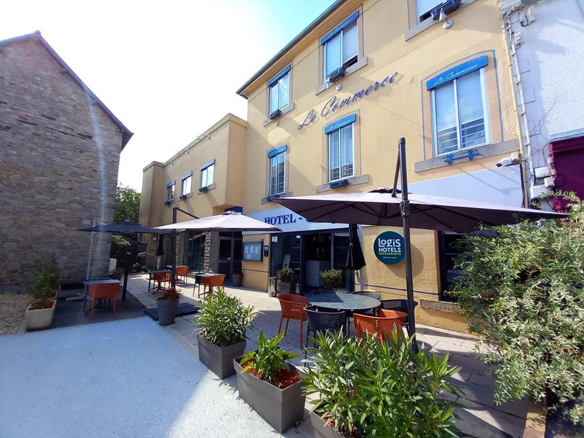 Logis Hotel Restaurant Le Commerce Guichen Exterior foto